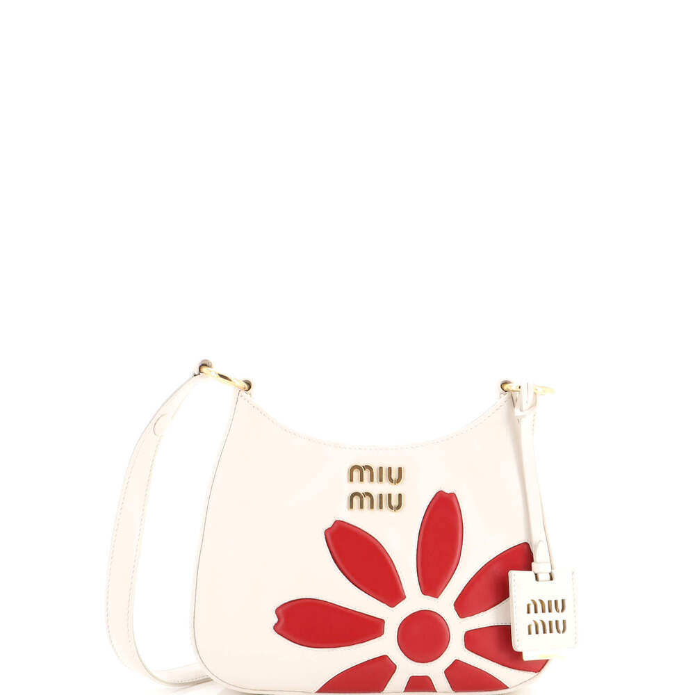 Miu Miu Flower Motif Hobo